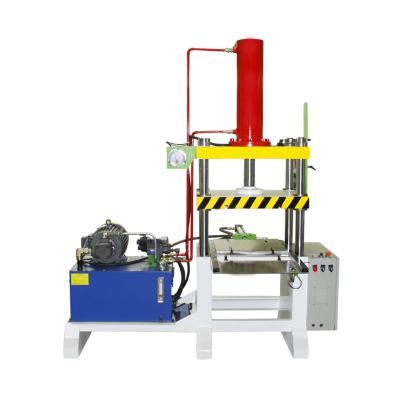 麻布輪四柱定型機 拋光輪油壓機 液壓定型機